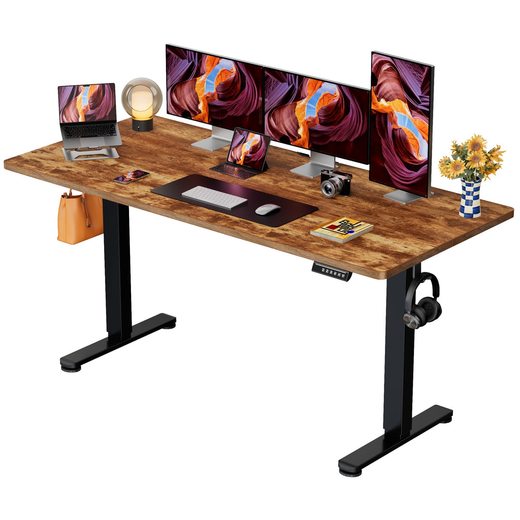 ErGear Height Adjustable Electric Standing Desk, Sit Stand up Desk, Memory Computer Home Office Desk