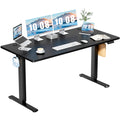 DUMOS Standing Desk, Electric Standing Desk Adjustable Height Ergonomic Adjustable Desk with Memory Preset, Computer Desk Stand Up Desk with T-Shaped Bracket Suitable for Home Office
