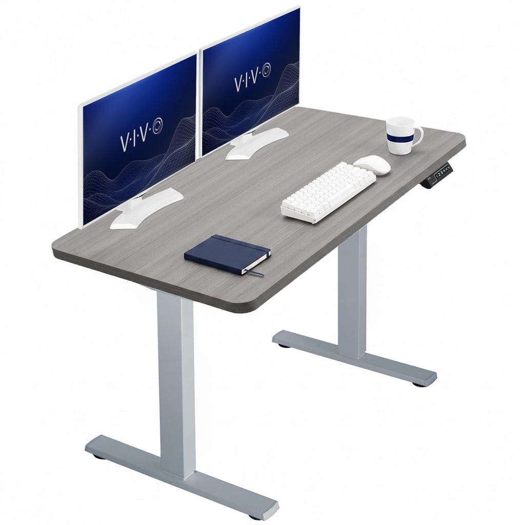 VIVO Electric Standing Desk Workstation, Memory Controller Height Adjustment, 1B Series