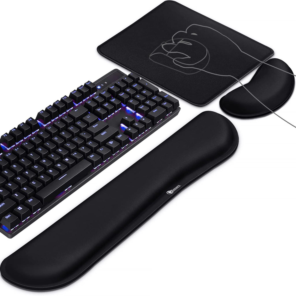 Gimars Keyboard Wrist Rest Set