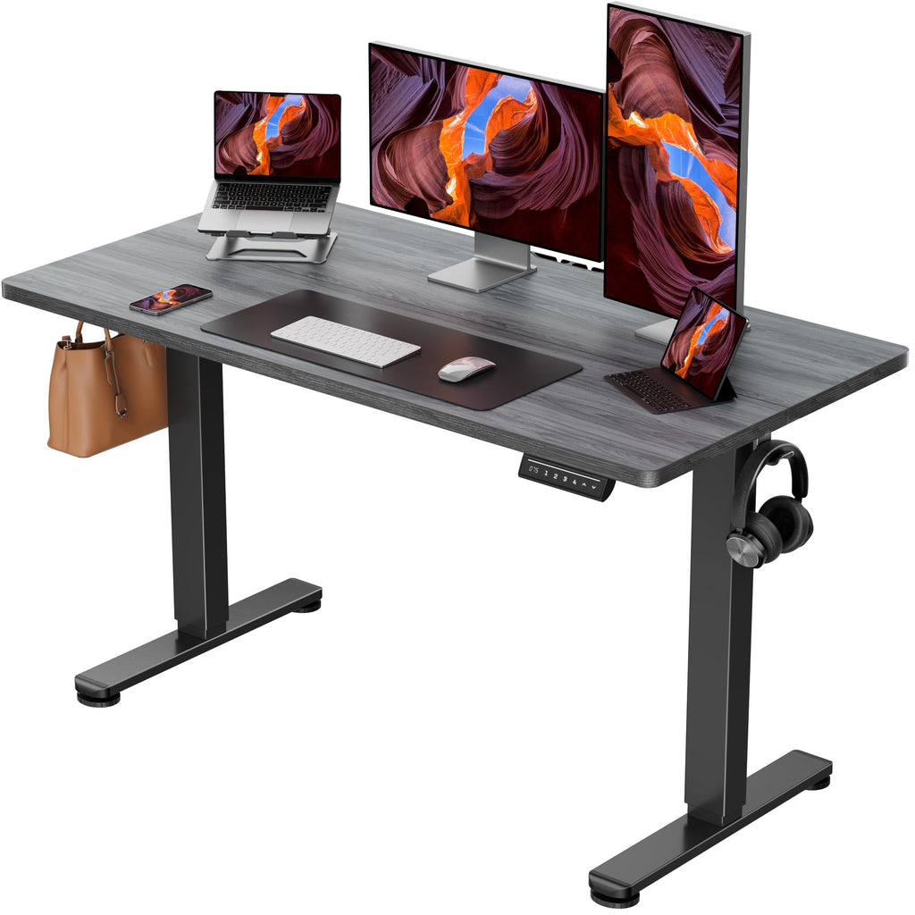 ErGear Height Adjustable Electric Standing Desk, Sit Stand up Desk, Memory Computer Home Office Desk