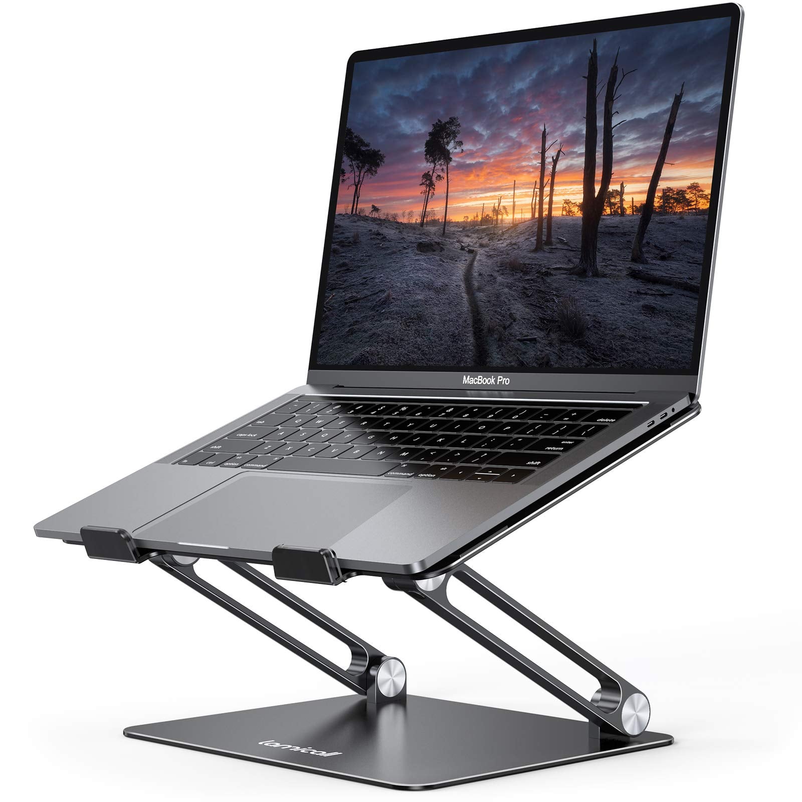 Lamicall Adjustable Laptop Stand for Desk for MacBook Air Pro HP 10-17.3''