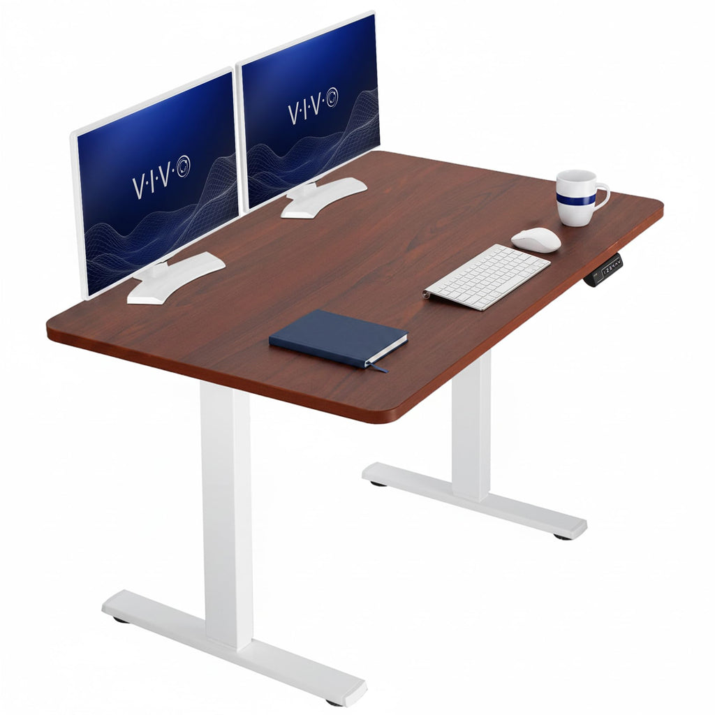 VIVO Electric Standing Desk Workstation, Memory Controller Height Adjustment, 1B Series