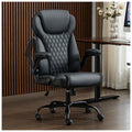 amseatec Office Chair, Big and Tall Office Chair Ergonomic Chair Home Office Desk Chairs Reclining High Back Leather Chair with Lumbar Support