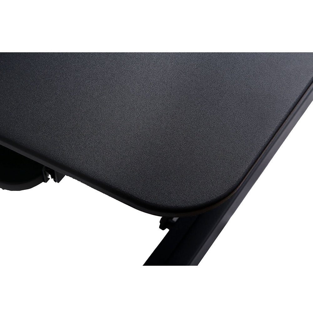 ApexDesk ZT Series Height Adjustable Sit to Stand Electric Desk Converter, 2-Tier Design with Large 36x24 Upper Work Surface and Lower Keyboard Tray Deck