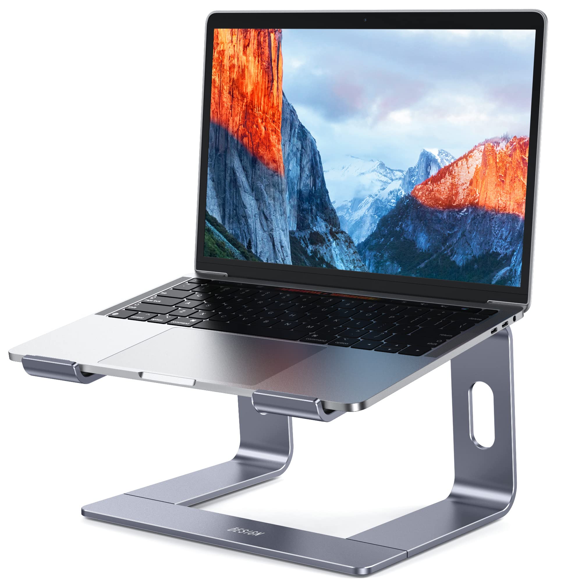 BESIGN LS03 Aluminum Laptop Stand, Ergonomic Detachable Computer Stand, Notebook Holder, Laptop Mount Compatible with Air, Pro, Dell, HP, Lenovo More 10-15.6" Laptops