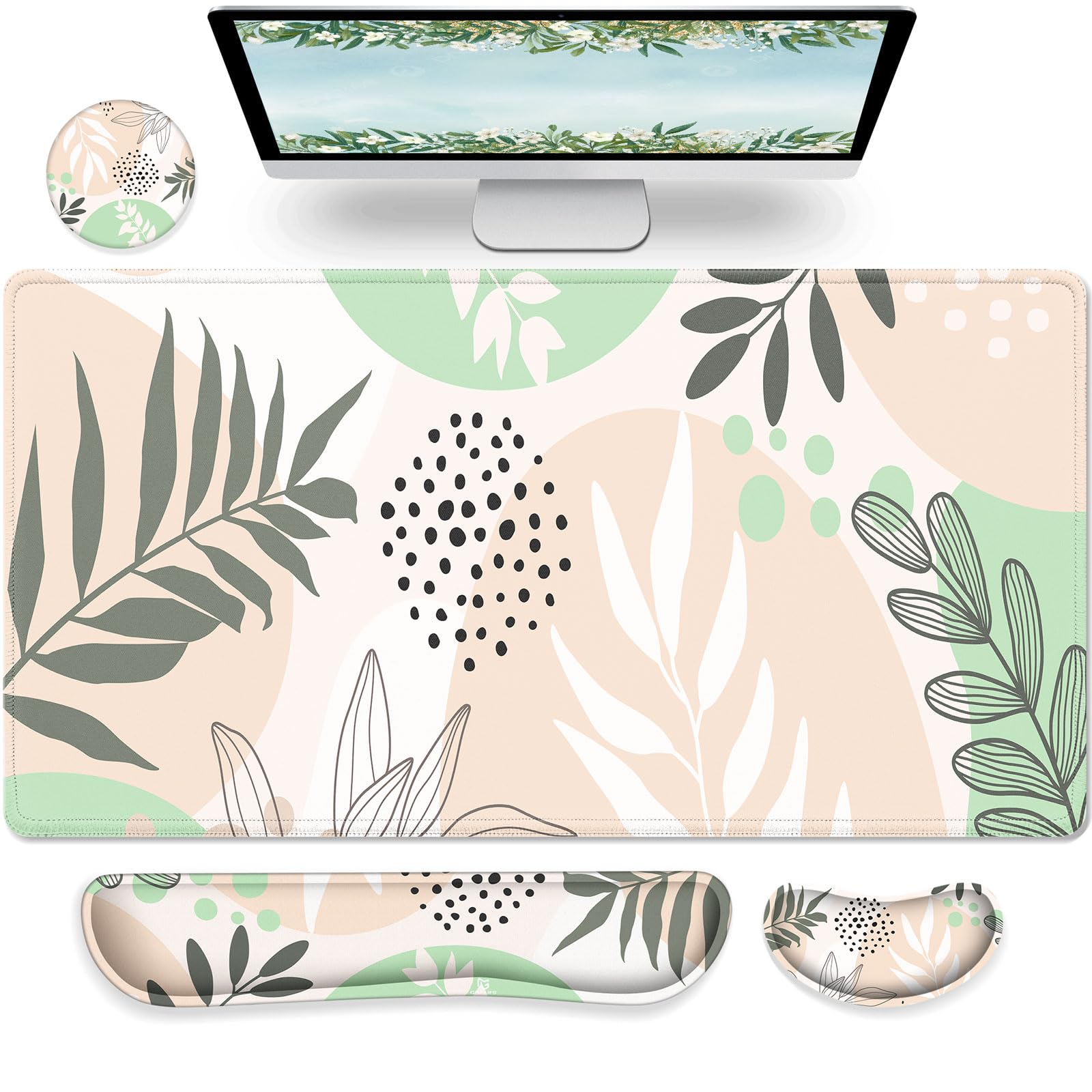 Gimars Keyboard Wrist Rest Set