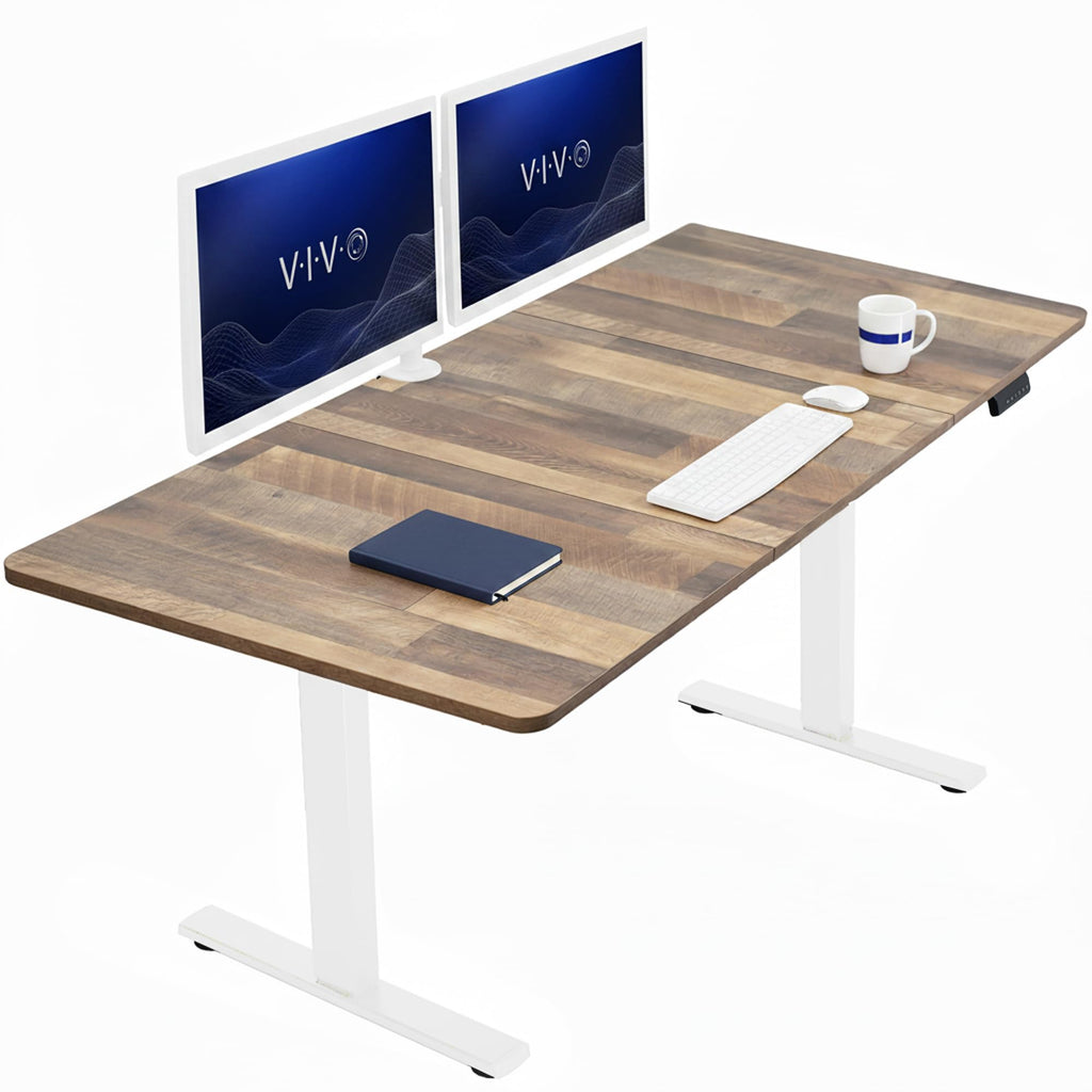 VIVO Electric Standing Desk Workstation, Memory Controller Height Adjustment, 1B Series