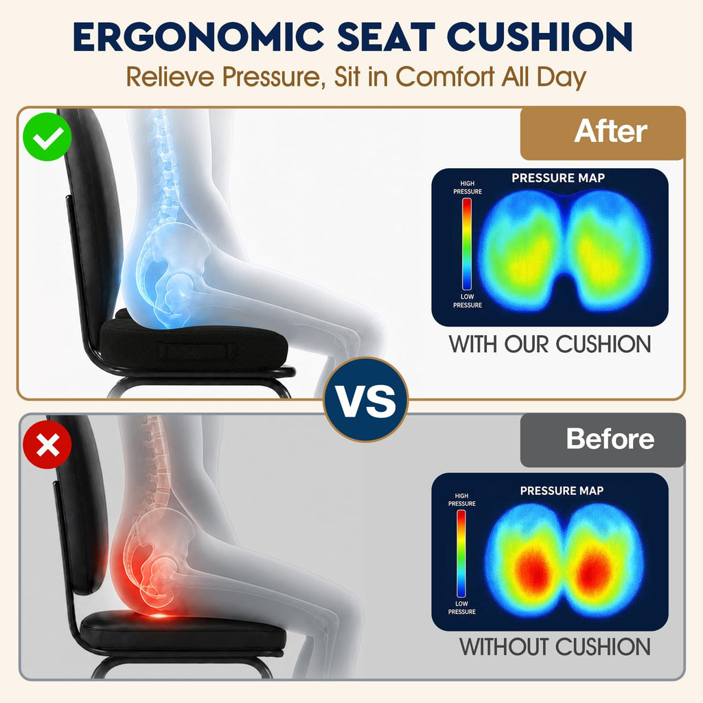 TushGuard Office Chair Seat Cushion