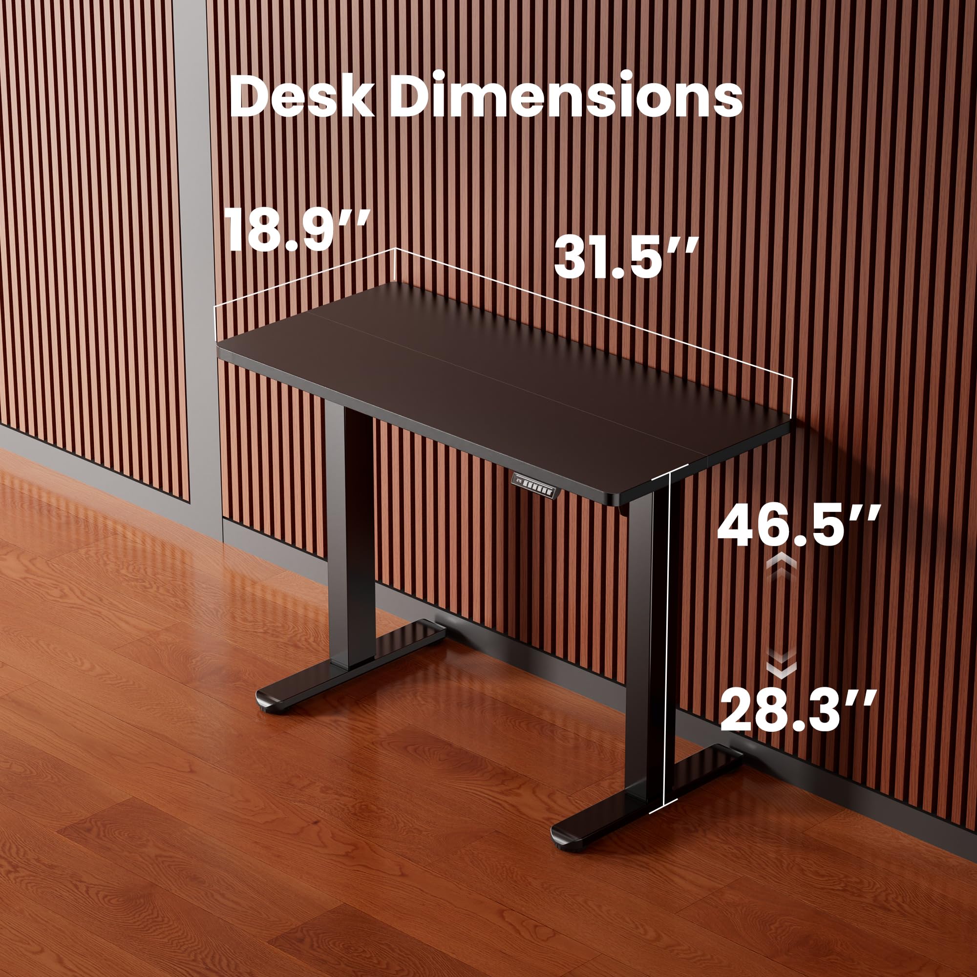 ErGear Height Adjustable Electric Standing Desk, Sit Stand up Desk, Memory Computer Home Office Desk
