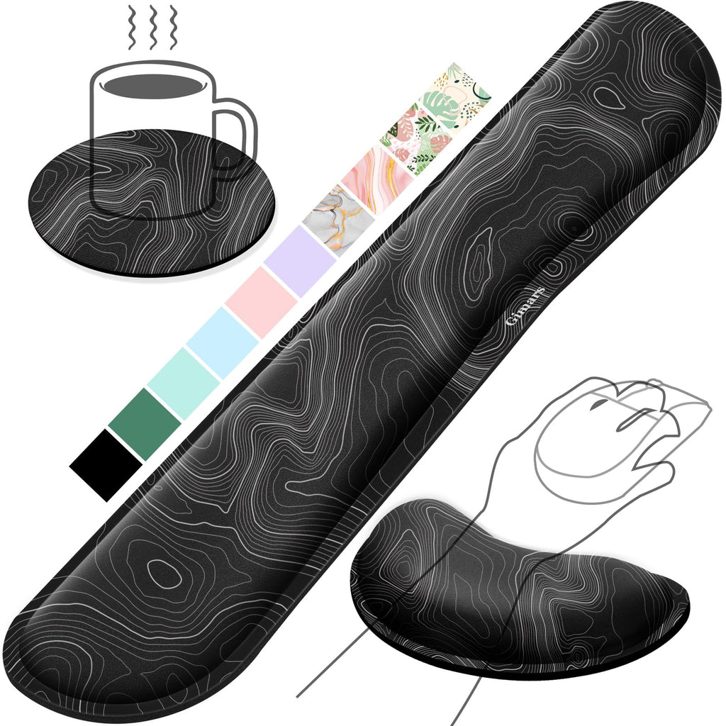 Gimars Keyboard Wrist Rest Set