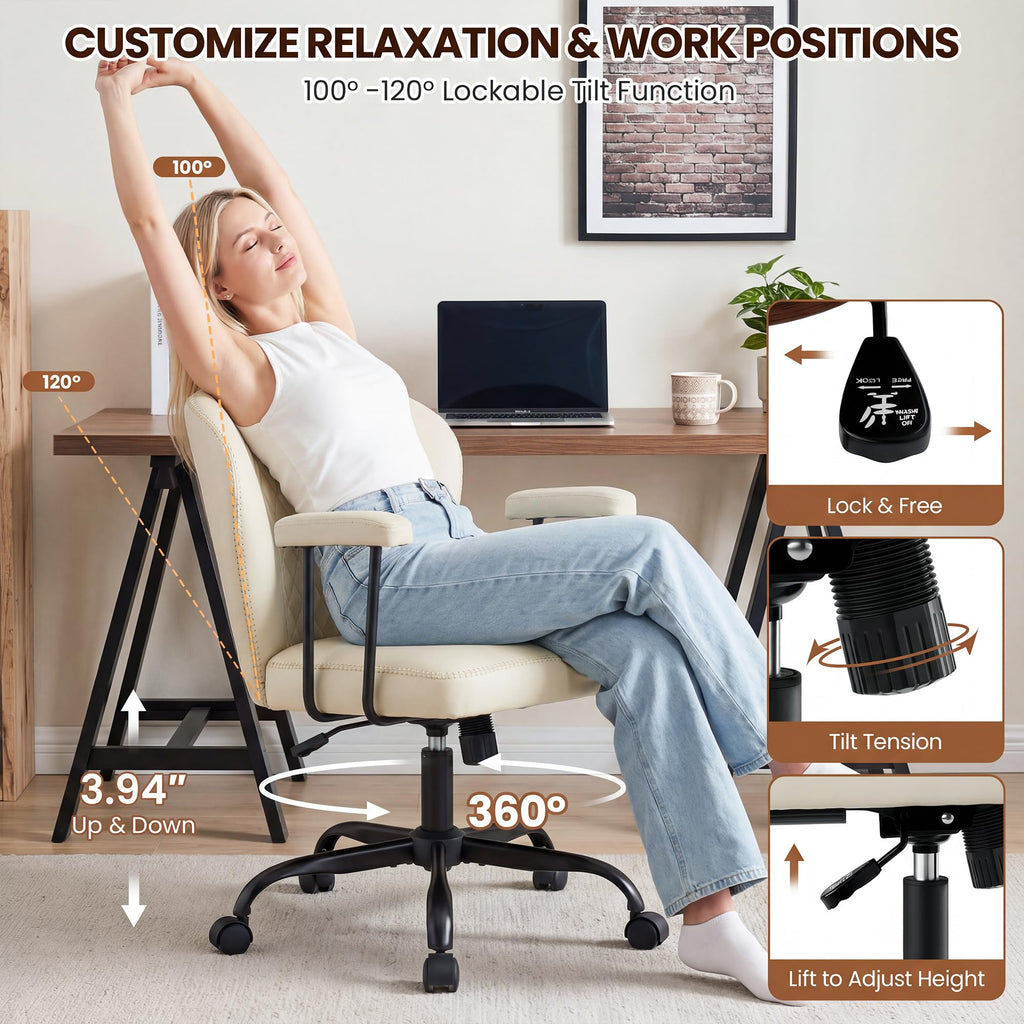 Ergonomic High-Back Executive Office Chairs