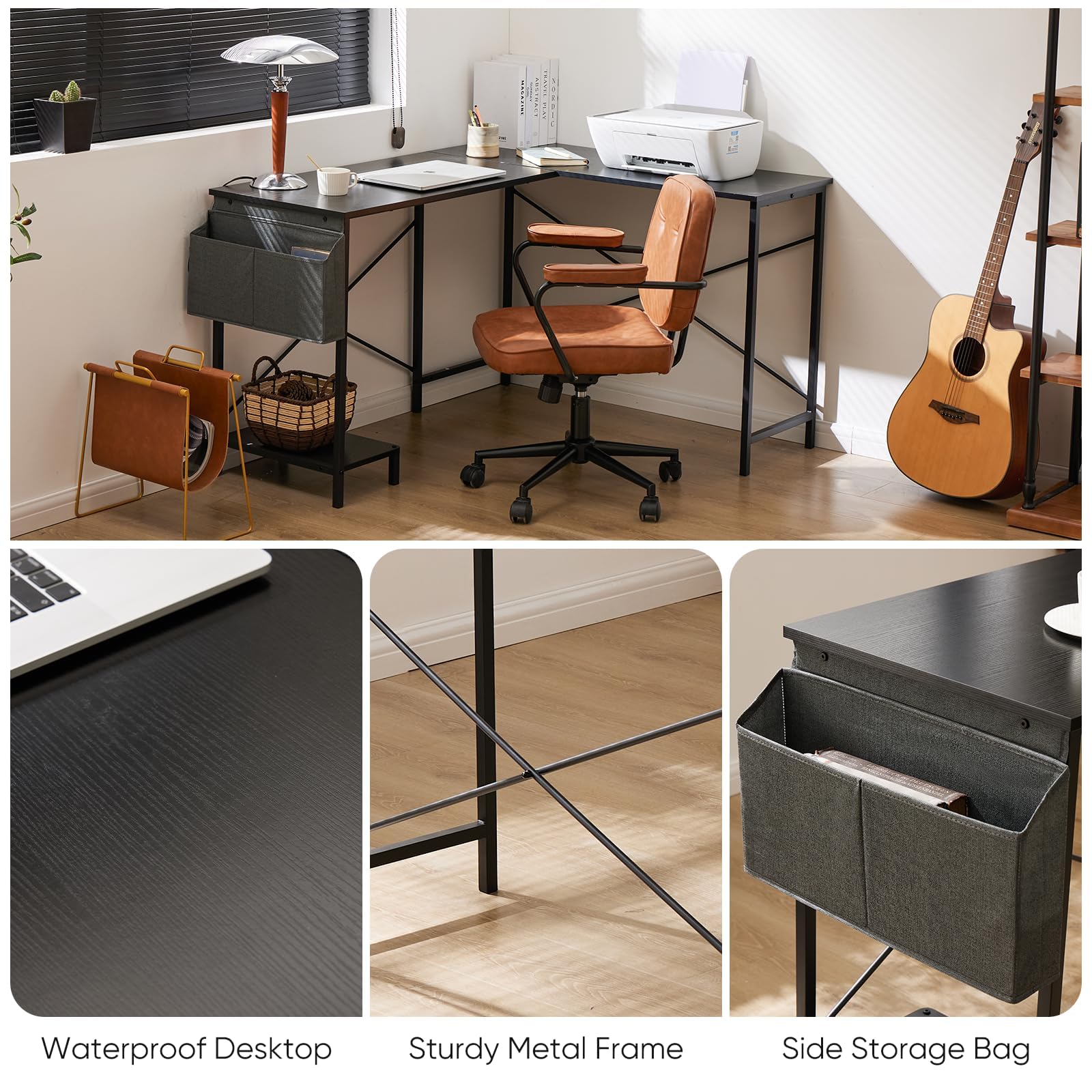 Sweetcrispy L Shaped Desk