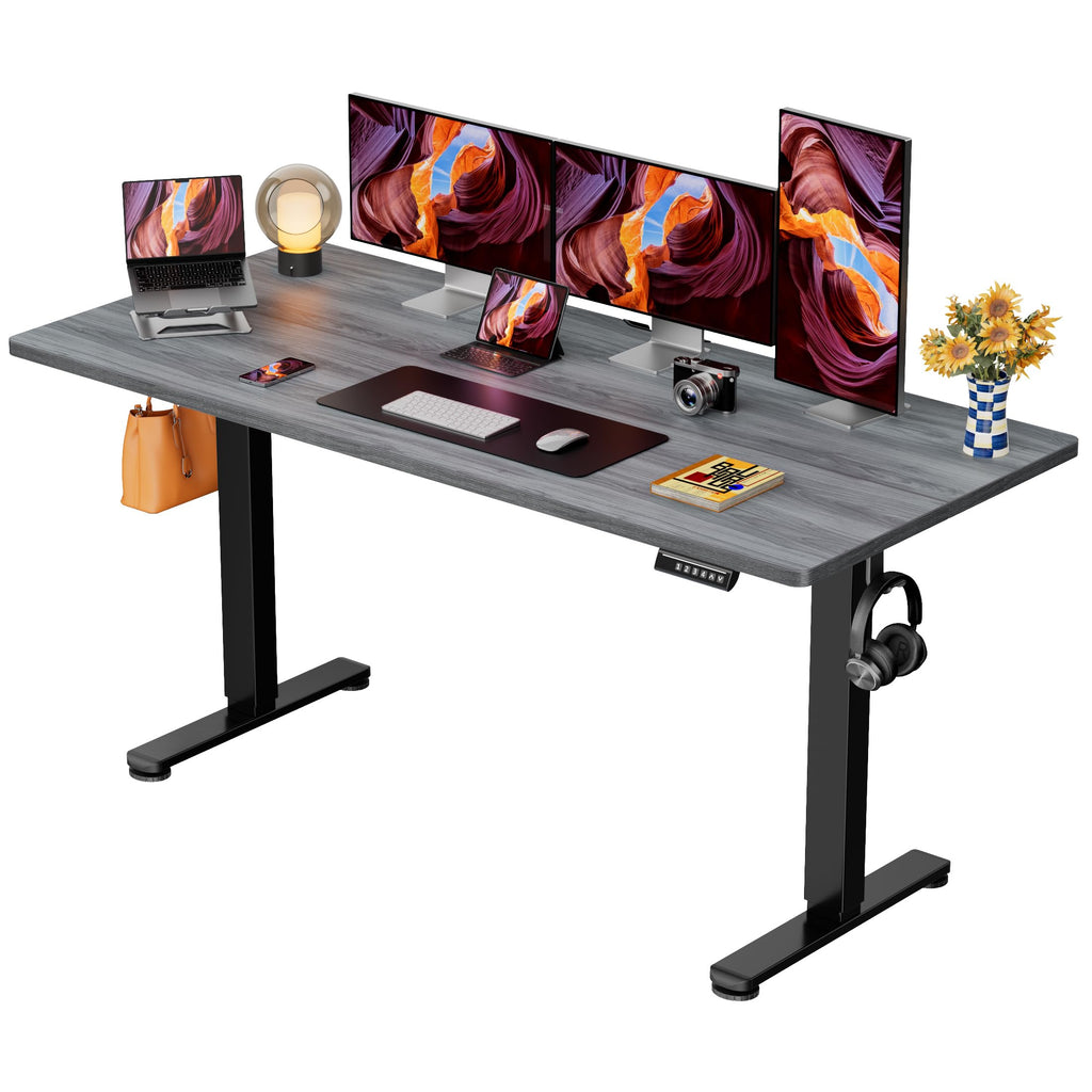 ErGear Height Adjustable Electric Standing Desk, Sit Stand up Desk, Memory Computer Home Office Desk