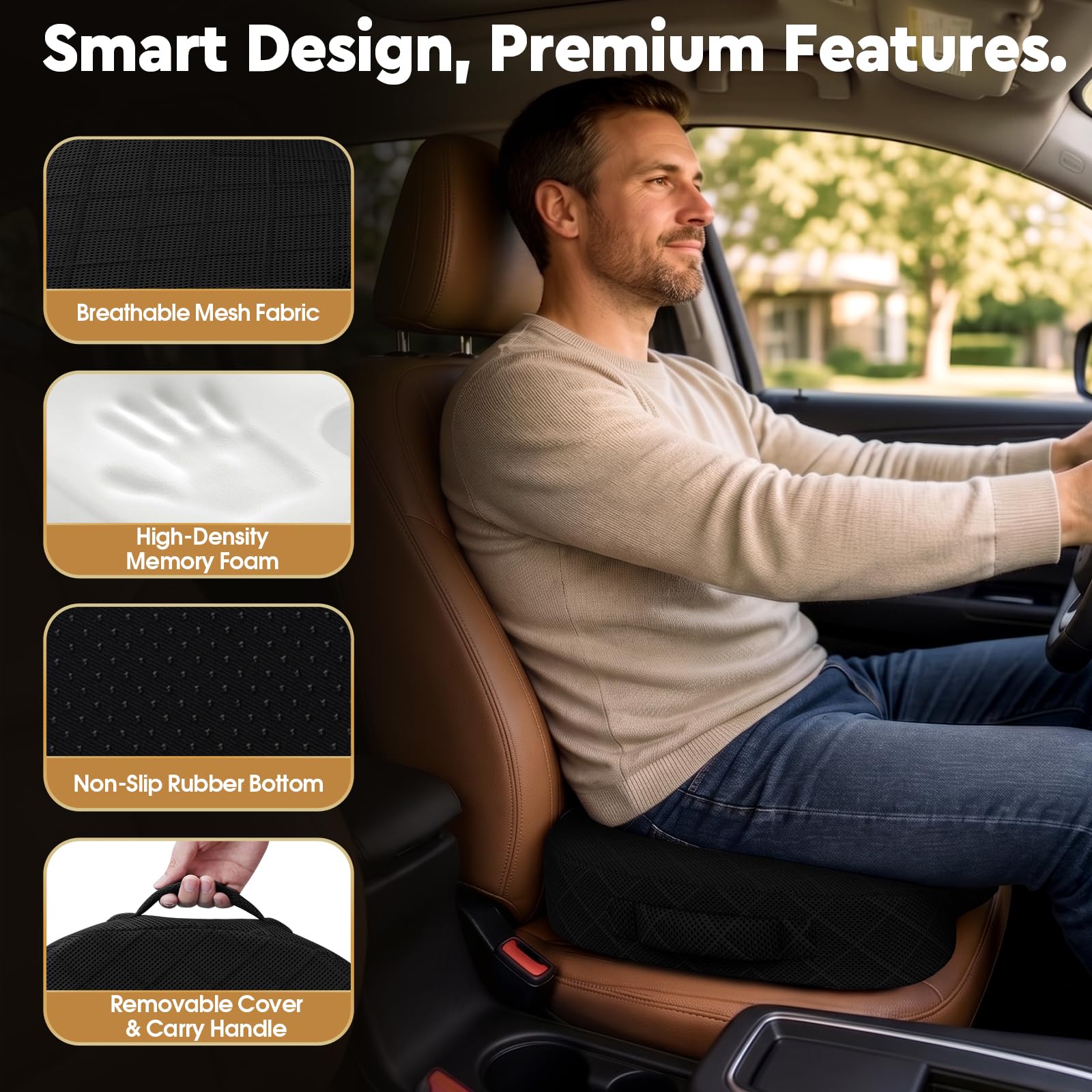 TushGuard Office Chair Seat Cushion
