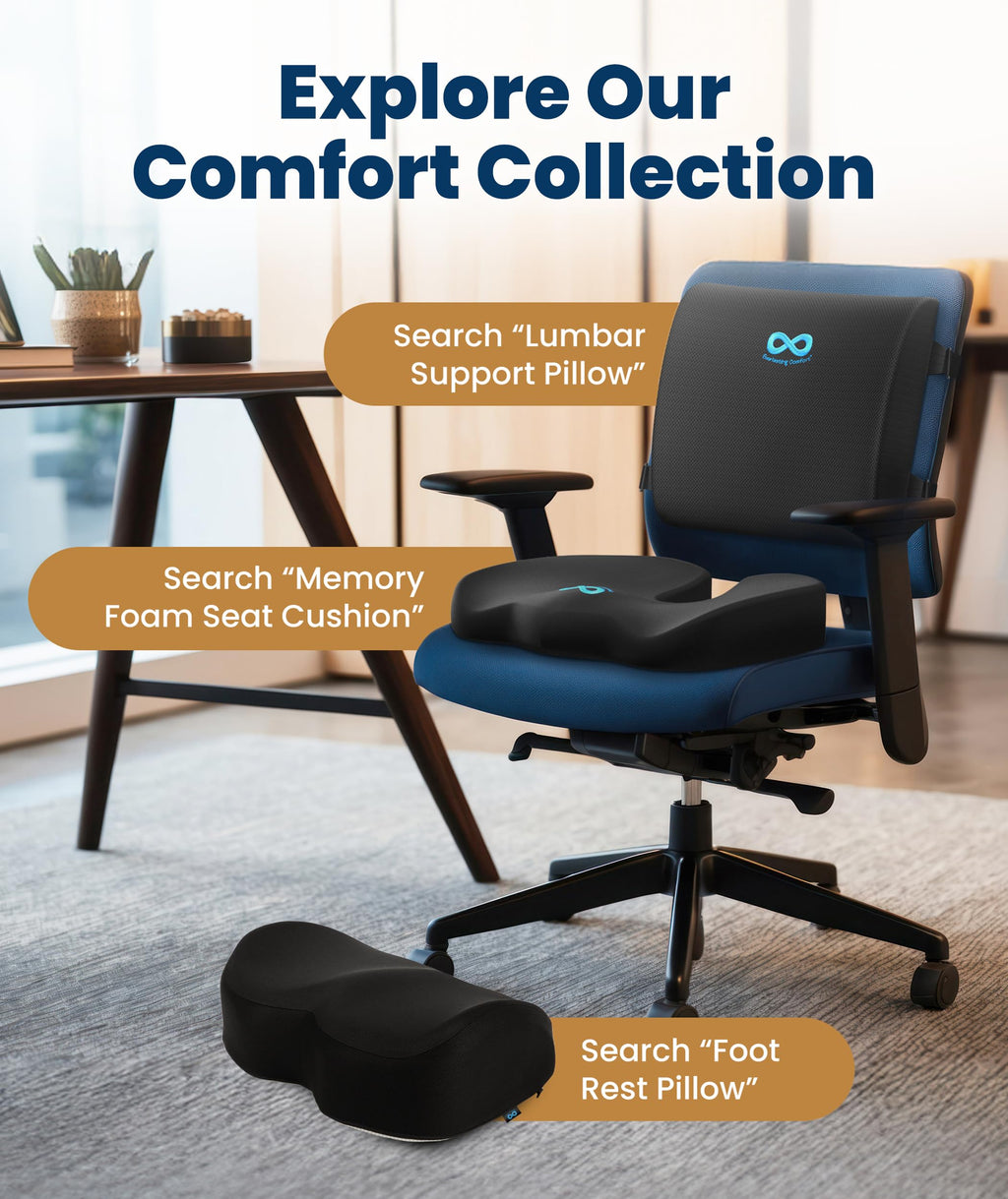 Everlasting Comfort The Original Lumbar Support Pillow