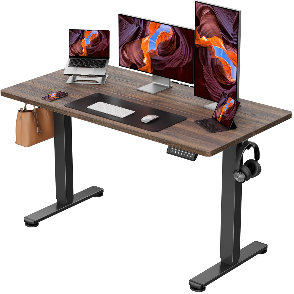 ErGear Height Adjustable Electric Standing Desk, Sit Stand up Desk, Memory Computer Home Office Desk