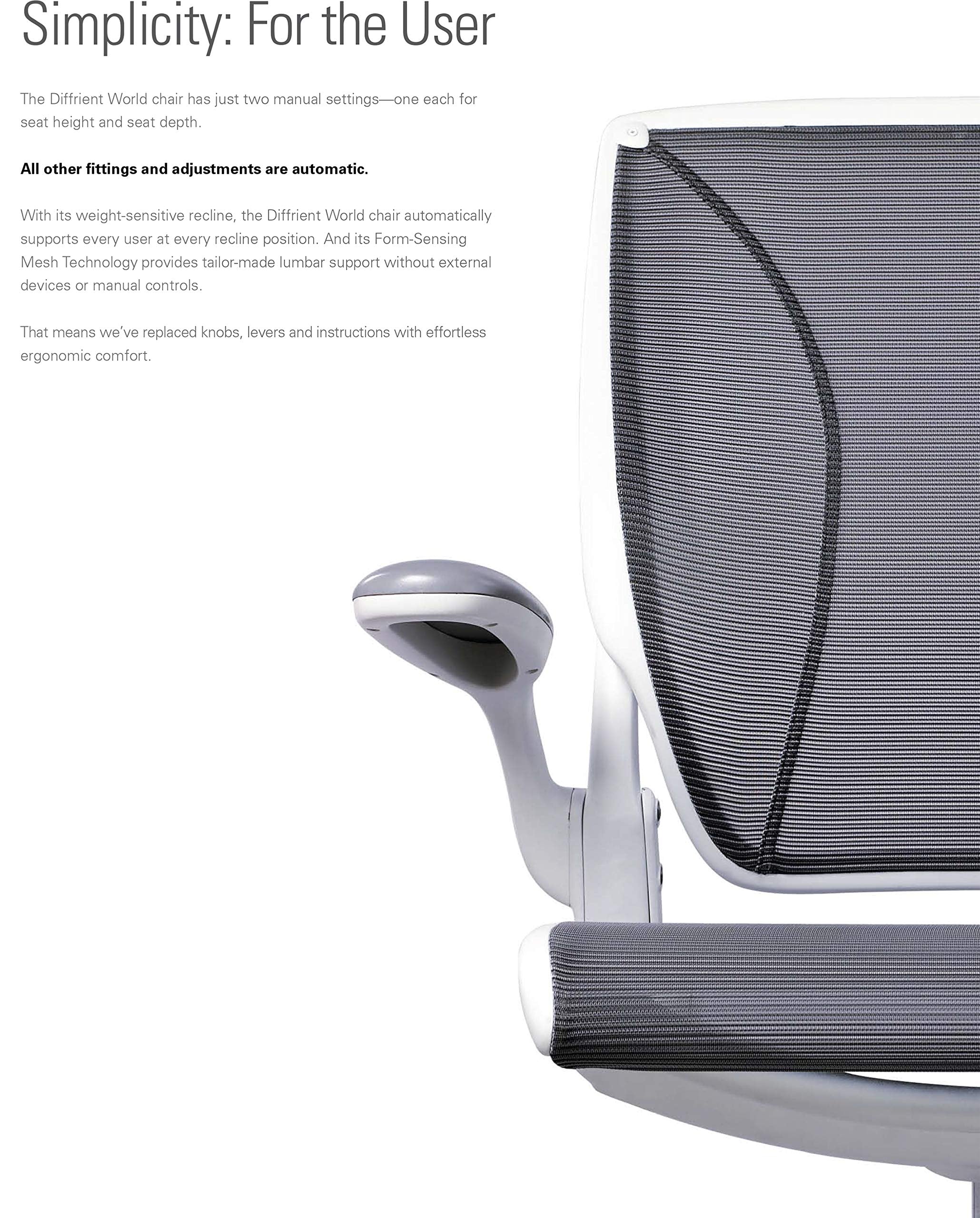 Humanscale Diffrient World Home Office Desk Chair, Quick Ship Configuration